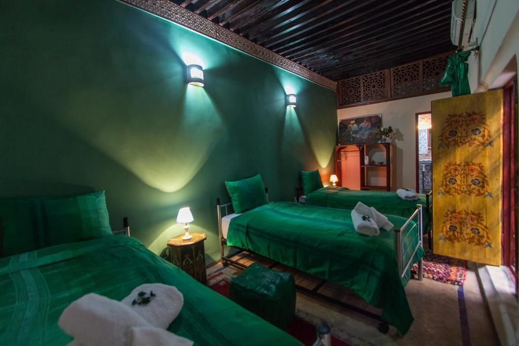 Hotel Casa Aya Medina Fez Habitación foto